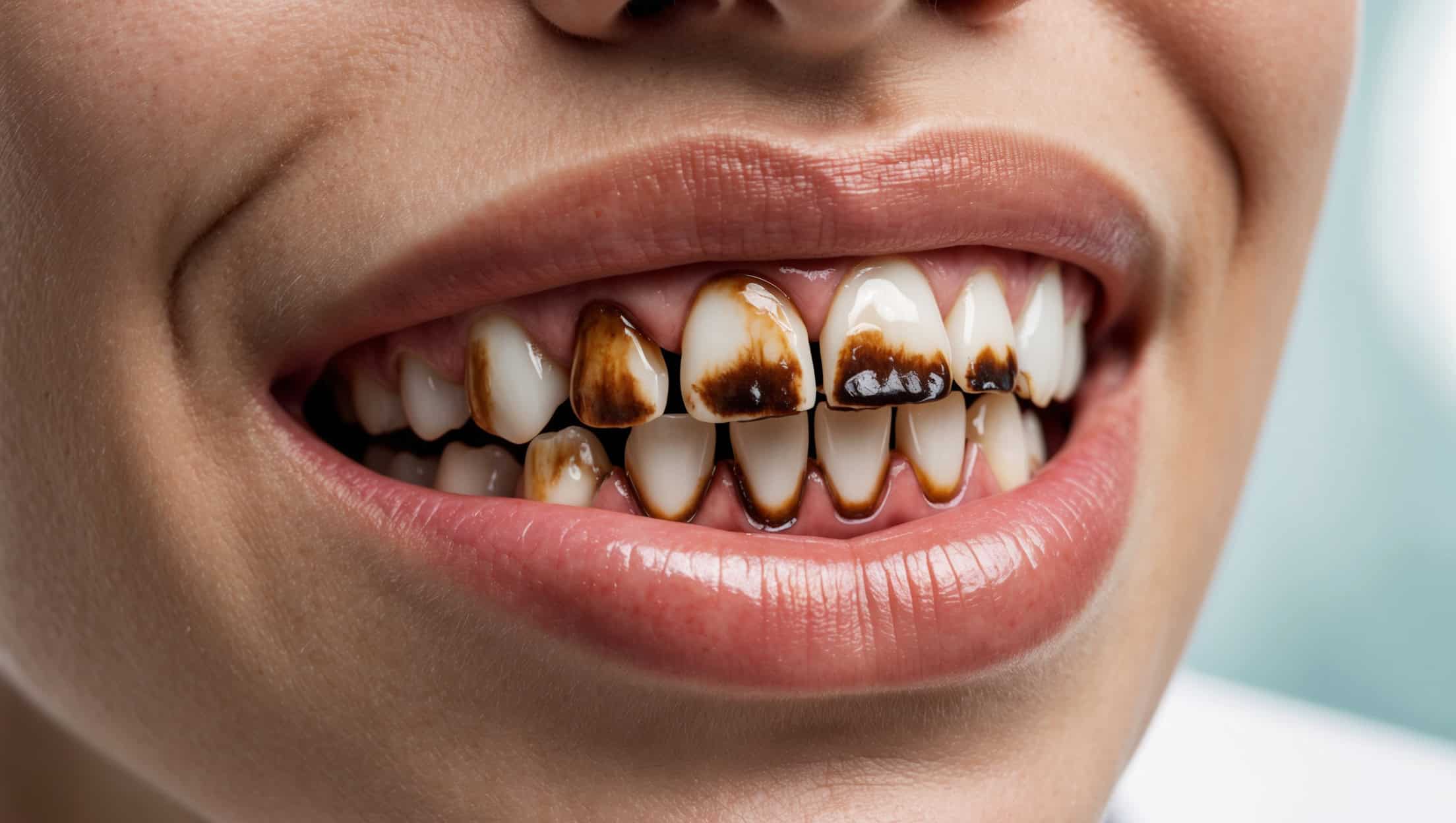 Braune Striche auf den Zähnen: Ursachen, Folgen und Lösungen für ein strahlendes Lächeln!